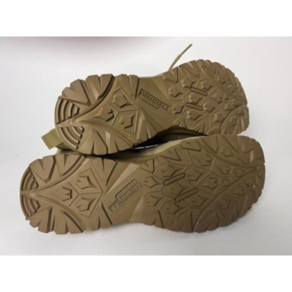 Merrell J17809 Select Grip Beige Tactical Work Combat Leather Boots Size 12 - Picture 5 of 6